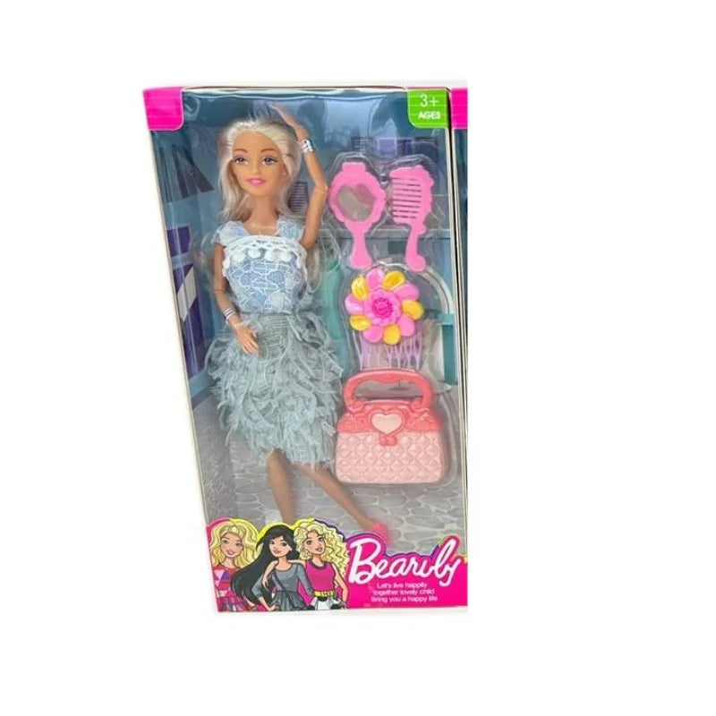 Movable Joint Fashion Doll Black & Brown Skin Beauty