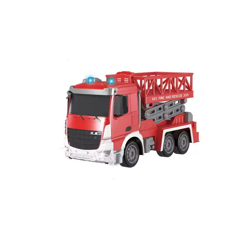 Remote Control Fire Rescue Truck Fire Engine with Flashing Lights