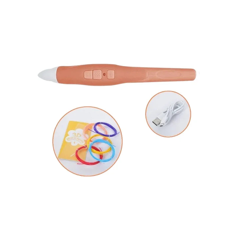 3D Pencil Set – Rechargeable DIY Creative Art Tool for Kids