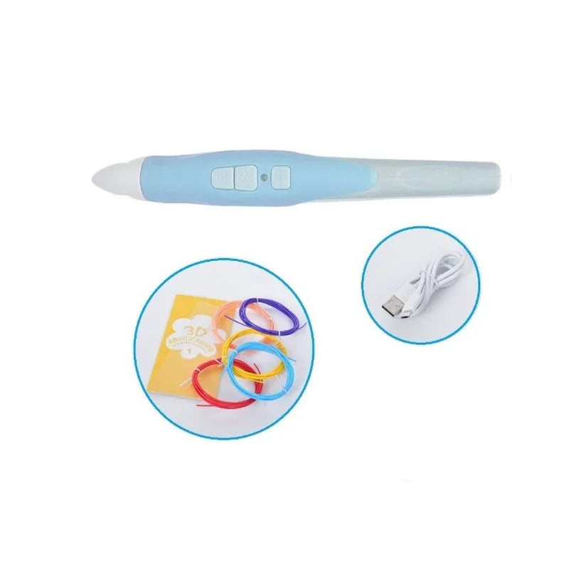 3D Pencil Set – Rechargeable DIY Creative Art Tool for Kids