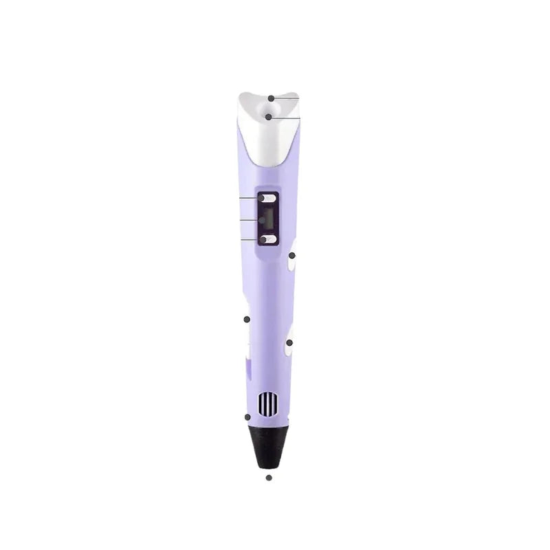 3D Pencil – Safe Low-Heat Nozzle, Creative Drawing Tool for Kid