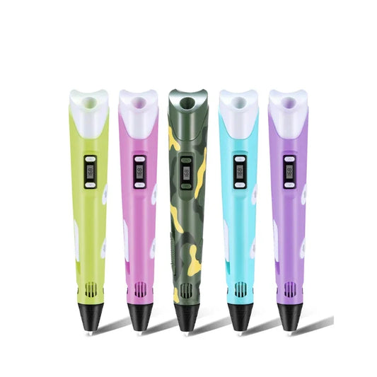 3D Pencil – Safe Low-Heat Nozzle, Creative Drawing Tool for Kid