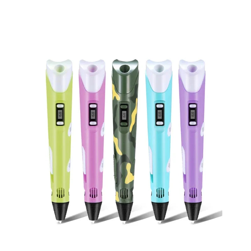 3D Pencil – Safe Low-Heat Nozzle, Creative Drawing Tool for Kid