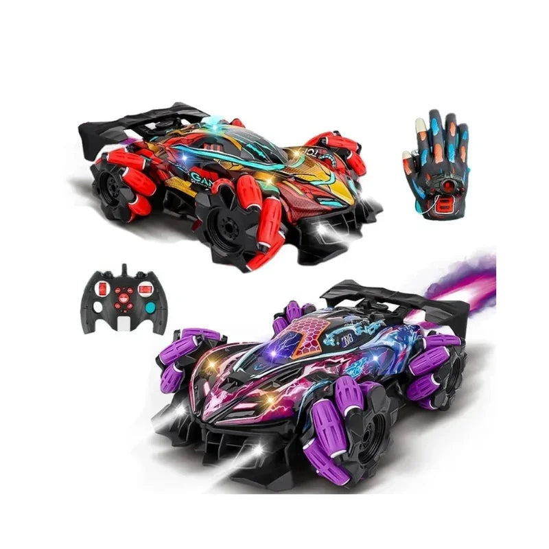 Glove-Controlled Remote Control Stunt Racing Car Toy for Kids