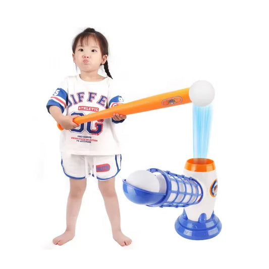 Electric Rocket Baseball Machine Automatic Pitching Toy