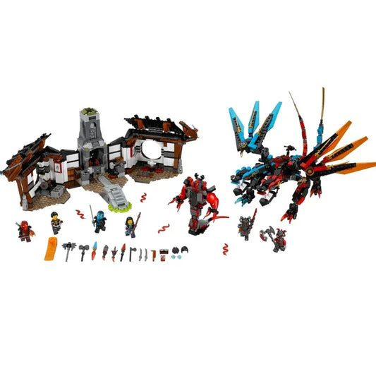LEGO NINJAGO Dragon’s Forge Building PlaySet