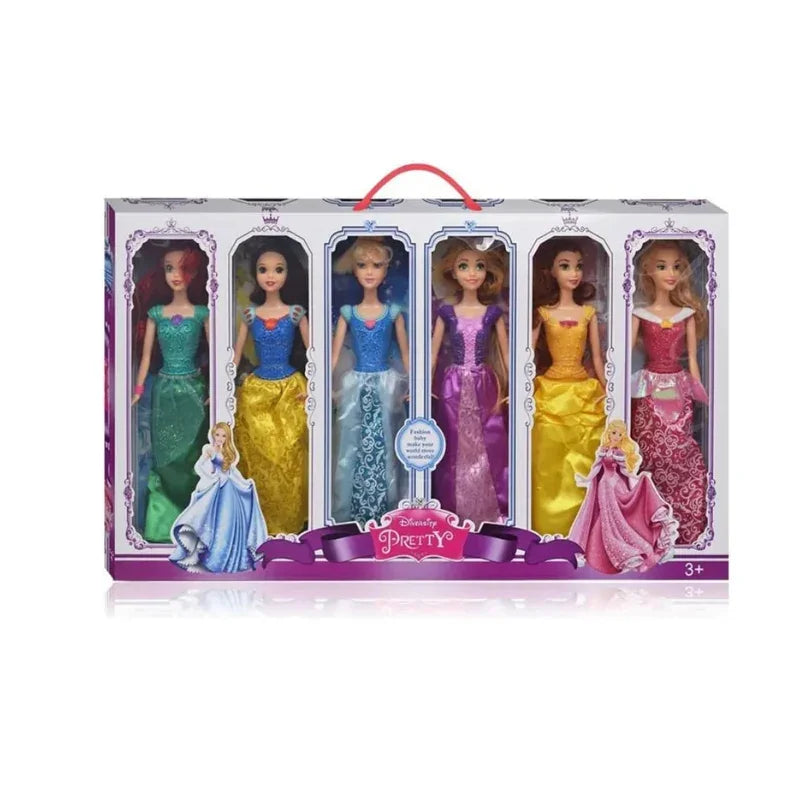 Disney Princess Doll Set – Classic Collection in Signature Outfits