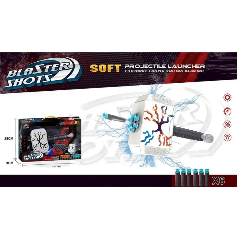 Thor Power Hammer-Superhero Weapon Role-Play Toy