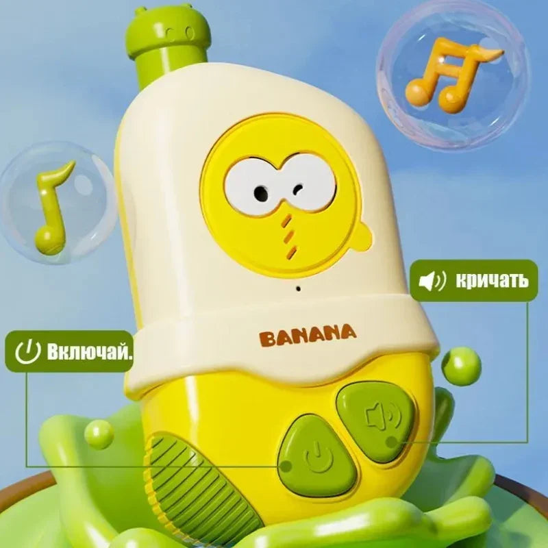 Children’s Banana-Shaped Walkie Talkie Set – Fun Puzzle Toy
