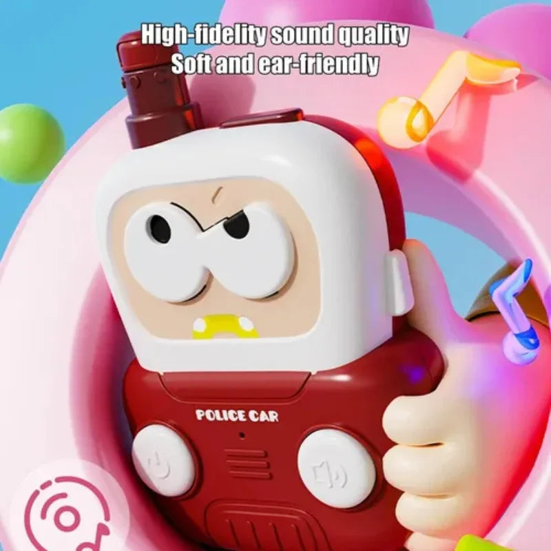Walkie Talkie Car Toy Set – Vehicle Toy Learning Features for Kids
