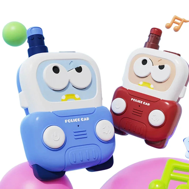Walkie Talkie Car Toy Set – Vehicle Toy Learning Features for Kids