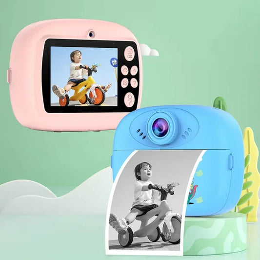 Panda Design Digital SLR-Style Children's Instant Print Camera