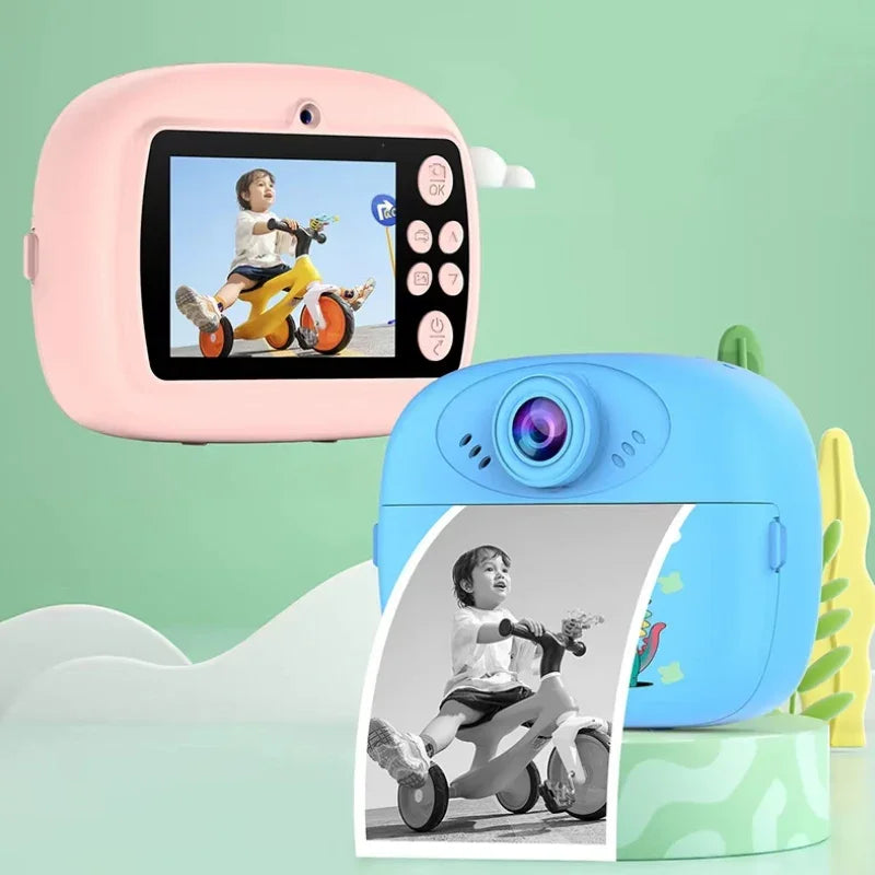 Panda Design Digital SLR-Style Children's Instant Print Camera