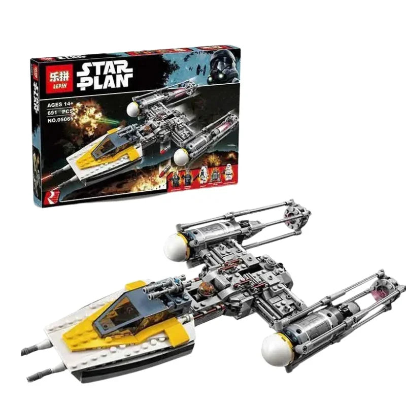 LEGO Star Wars Y-Wing Starfighter Building Toy Set