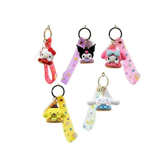 Kurumi Anime Character Keychain Full Collection –Figure Keyring Set