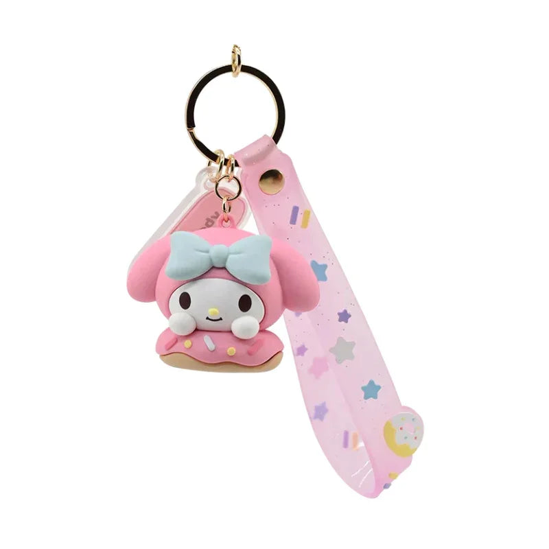 Kurumi Anime Character Keychain Full Collection –Figure Keyring Set