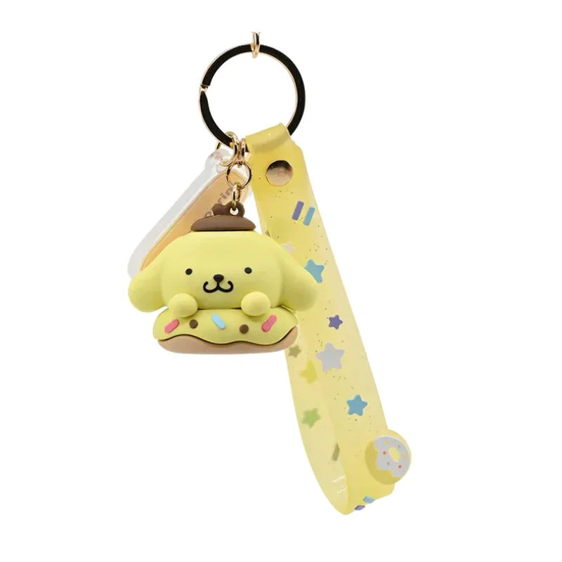 Kurumi Anime Character Keychain Full Collection –Figure Keyring Set