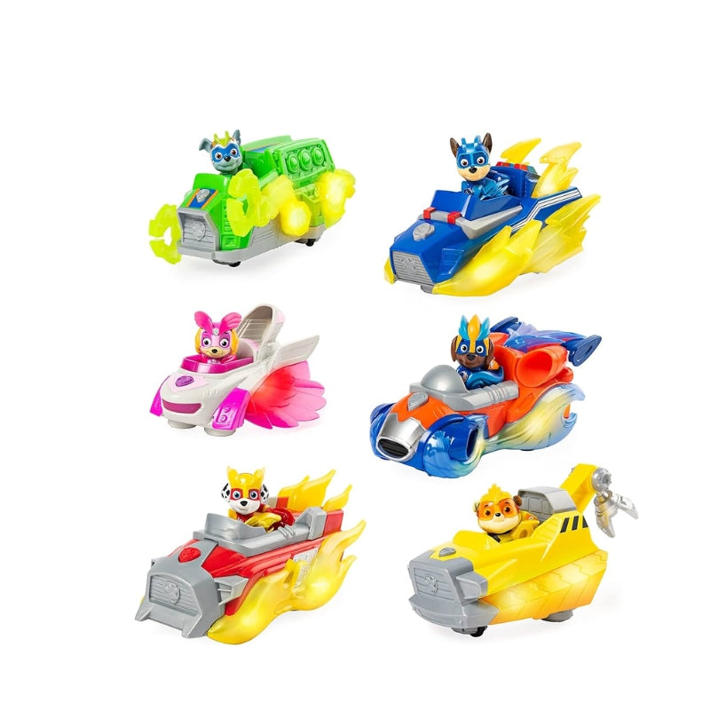 Paw Patrol Hero Pup Action Figures - Paw Cars and Shields