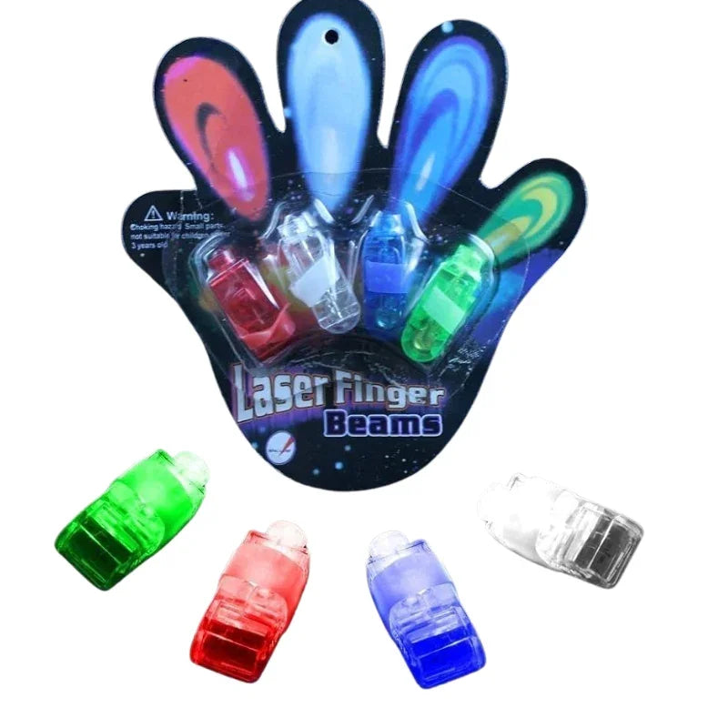 Finger Light Characters Set – Wearable LED Finger Projector Rings