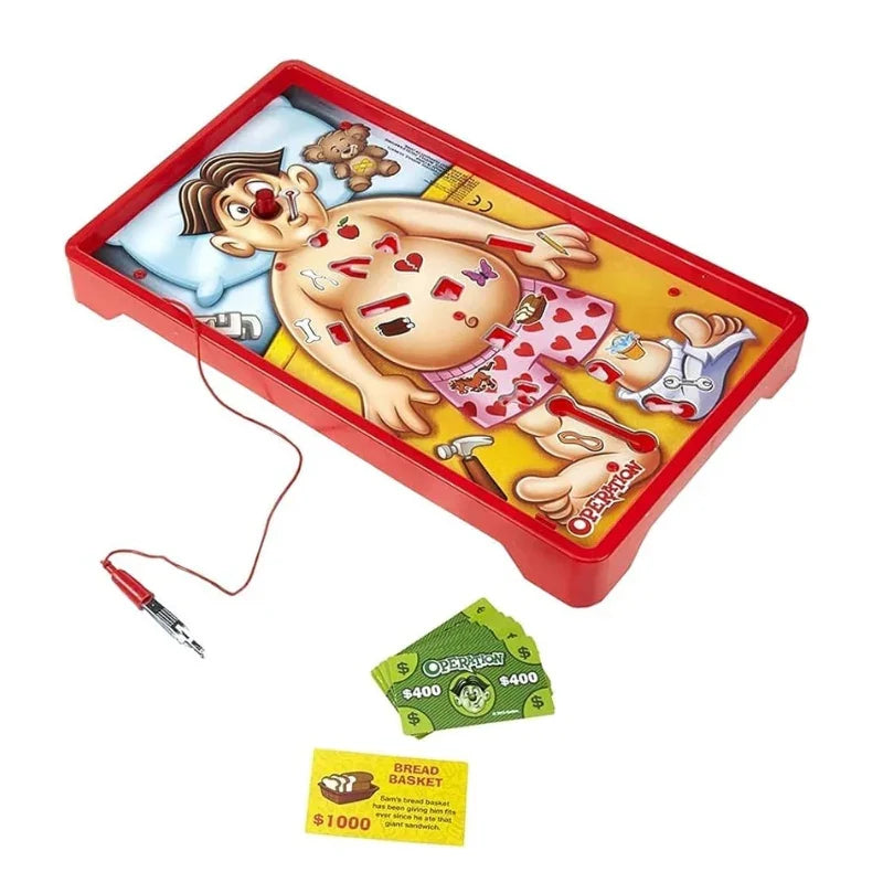 Classic Buzzer Operation Board Game –Skill Medical Challenge