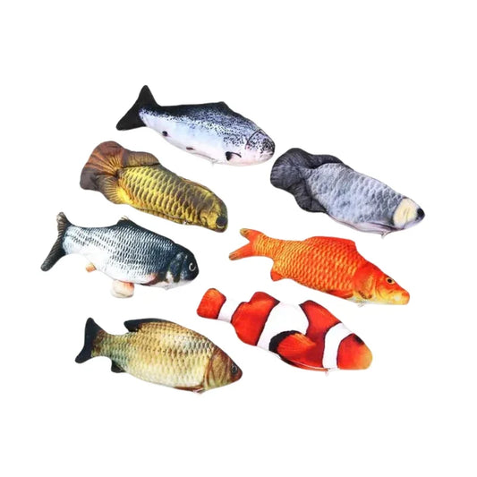 Soft Fish  Toy – Realistic Moving Fish Plush For Kids