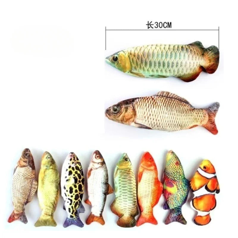 Soft Fish Toy – Realistic Moving Fish Plush For Kids