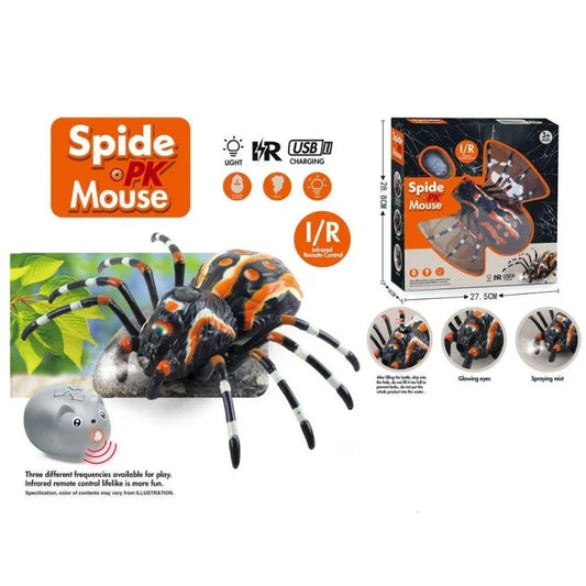 Spray Infrared Remote Control Spider Toy for Kids