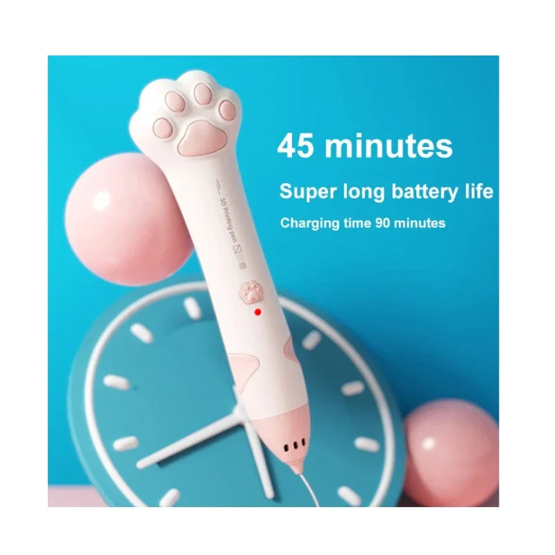 3D Ped,Printing Drawing Pen Set Tracing Sketchbook for Kids