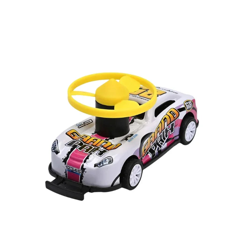 Pullback Alloy Collision Flying Saucers Car Mini Vehicle