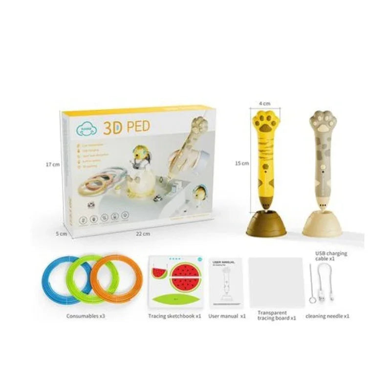 3D Printing  Drawing Pen Kit Safe Creative Tool For Kids