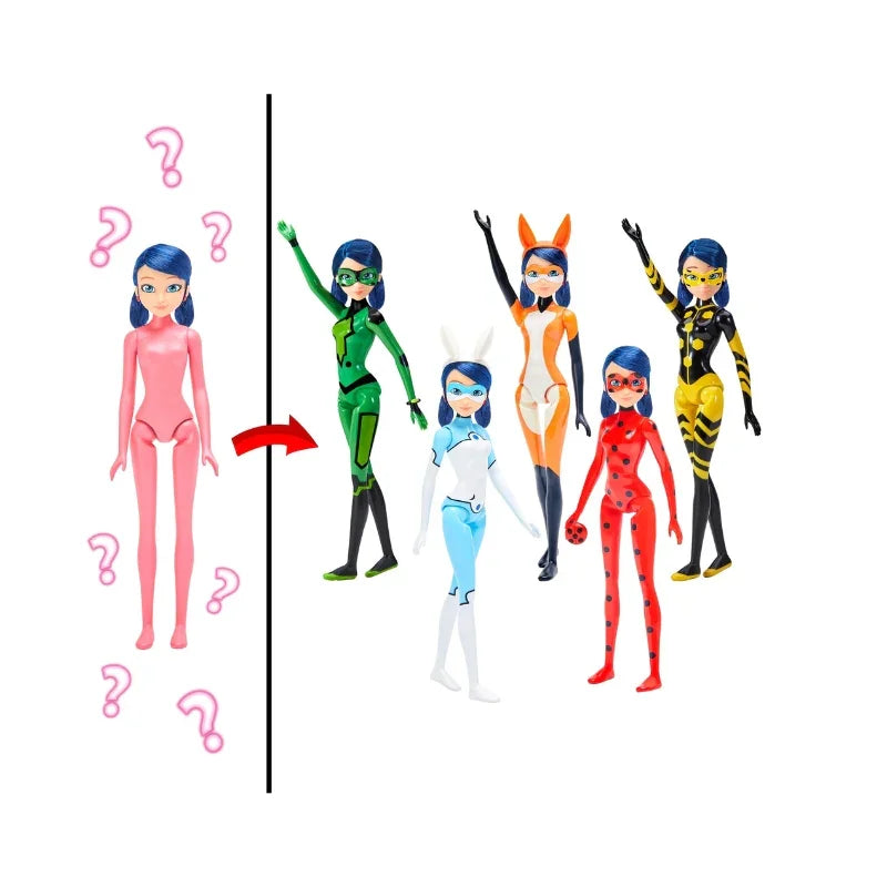 Color Changing Tube Dolls Set Water Activated Transformation