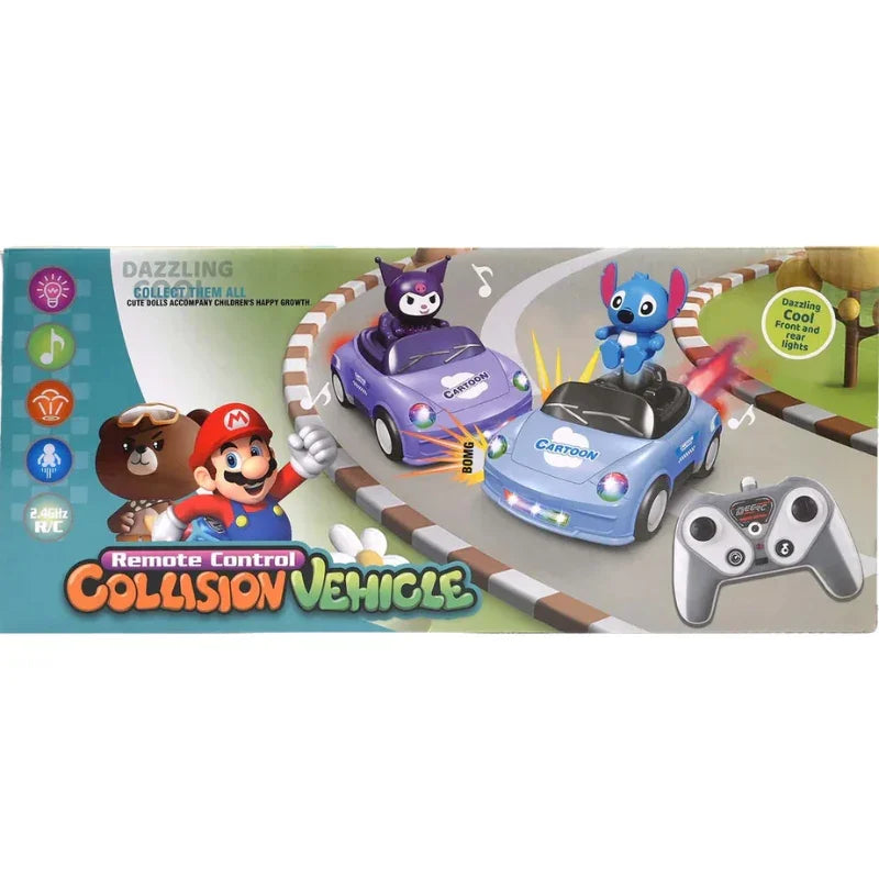 Cartoon Battle Remote Control Car Toy for Kids