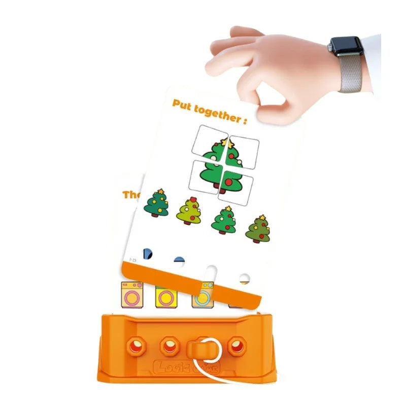 Logic Thinking Puzzle Card Game  – Montessori-Inspired Training Toy