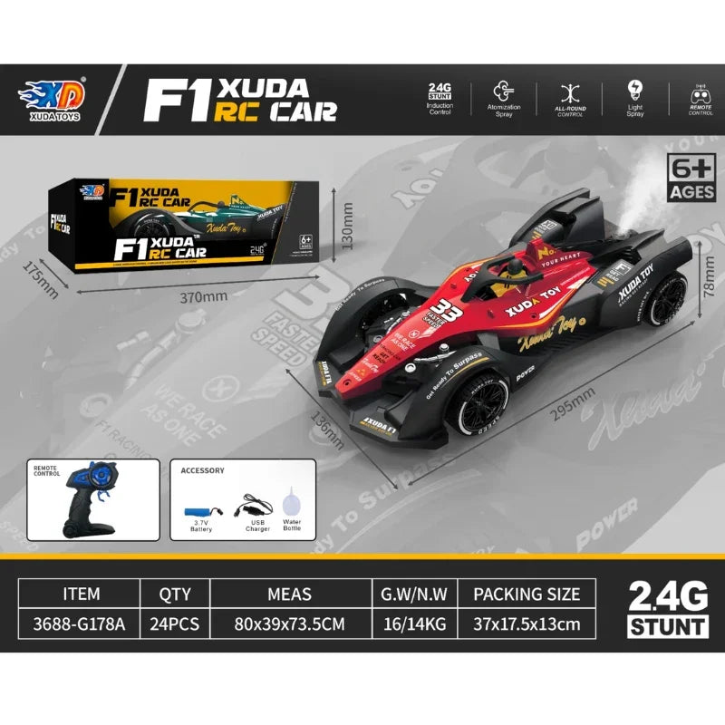 Remote Control Racing Car- Formula Inspired Toy Car