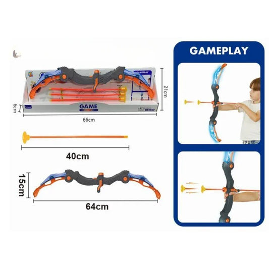 Archery Bow and Arrow Set for Kids –Target Practice Game