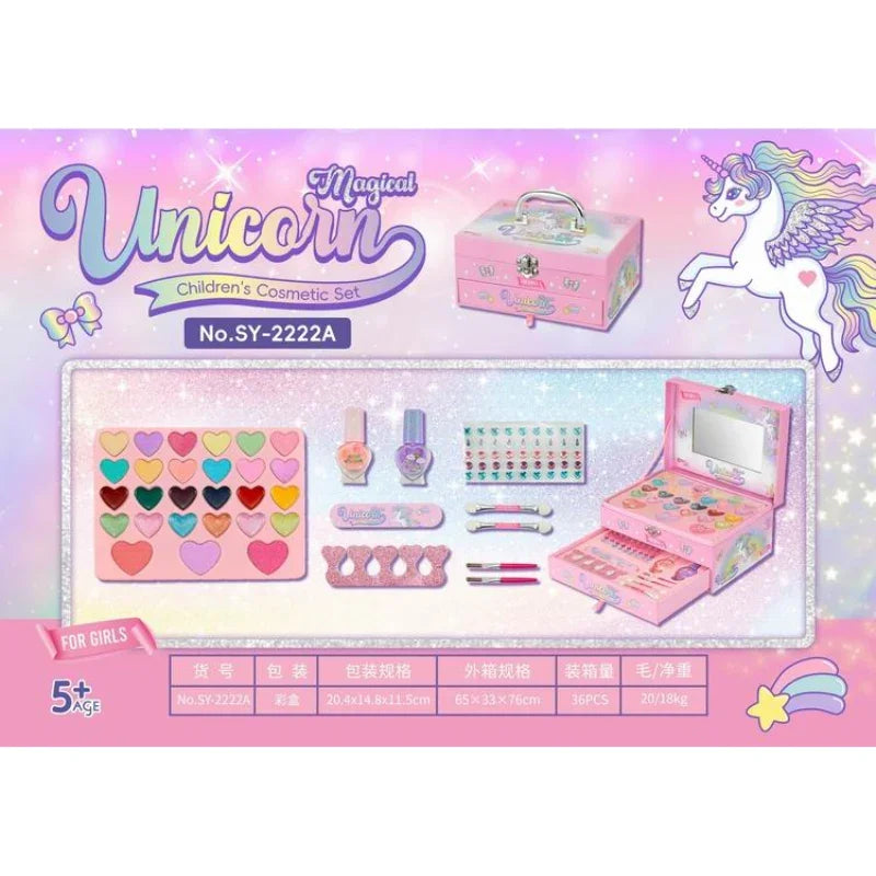 Unicorn Princess Kids Makeup Kit for Girls
