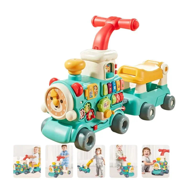 Musical Learning Push Walker – Baby Walker Train Toy