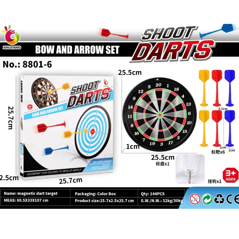 Bow and Arrow Dart Shooting Set for Kids – Archery Kit Toy