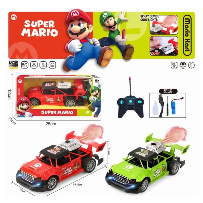 Smoke-Effect Radio Control Kids Car – Rechargeable Fun