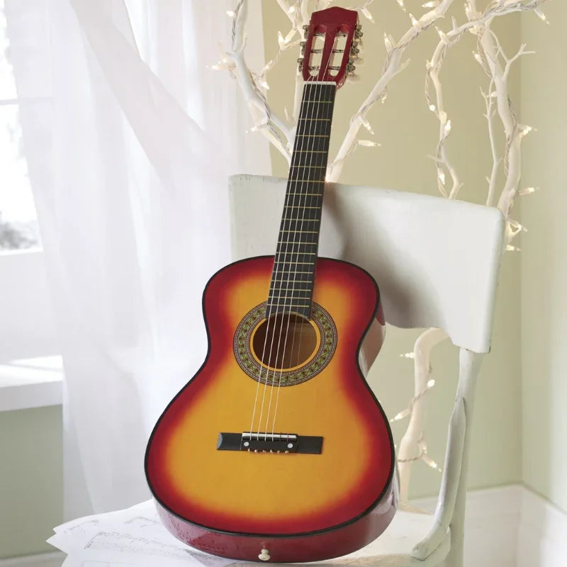 Mini Maestro: Child's Acoustic Guitar – Perfect First Instrument for Young Musicians