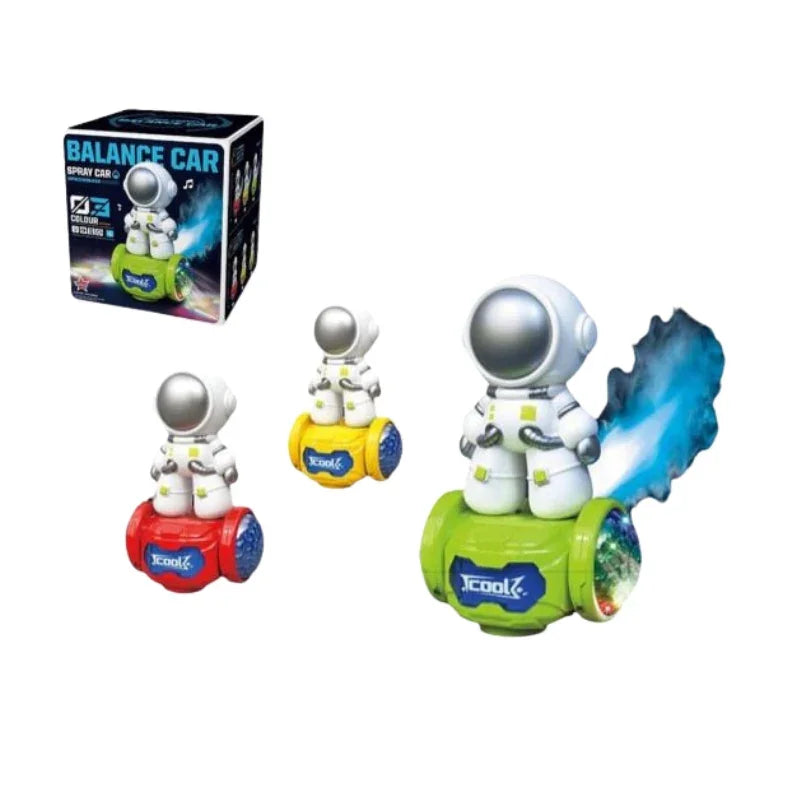 Astronaut Spray Balance Car – Light & Music Adventure for Kids