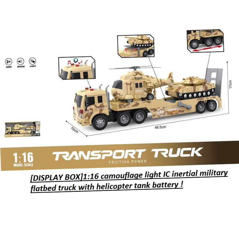 BattleForce Camouflage Military Transport Truck Set