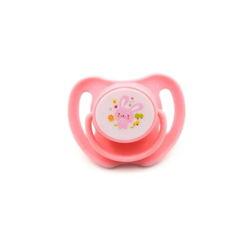 Soft Silicone Snuggle Soothe Animal Print Baby Pacifier