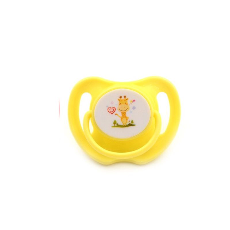 Soft Silicone Snuggle Soothe Animal Print Baby Pacifier