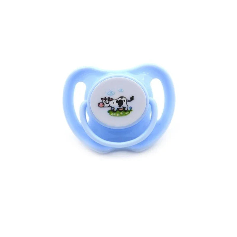 Soft Silicone Snuggle Soothe Animal Print Baby Pacifier