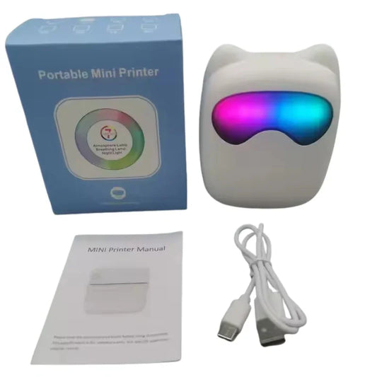 Mini 57mm Thermal Printer – Sticker, Logo & Photo Label Printing Made Easy