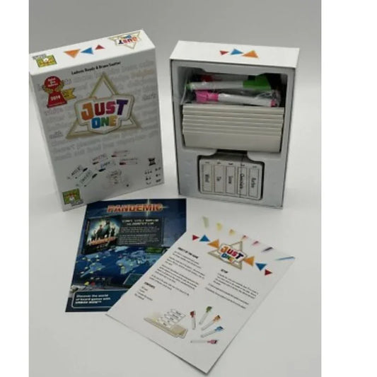 Just One – White Box Edition Cooperative Word-Guessing Party Game