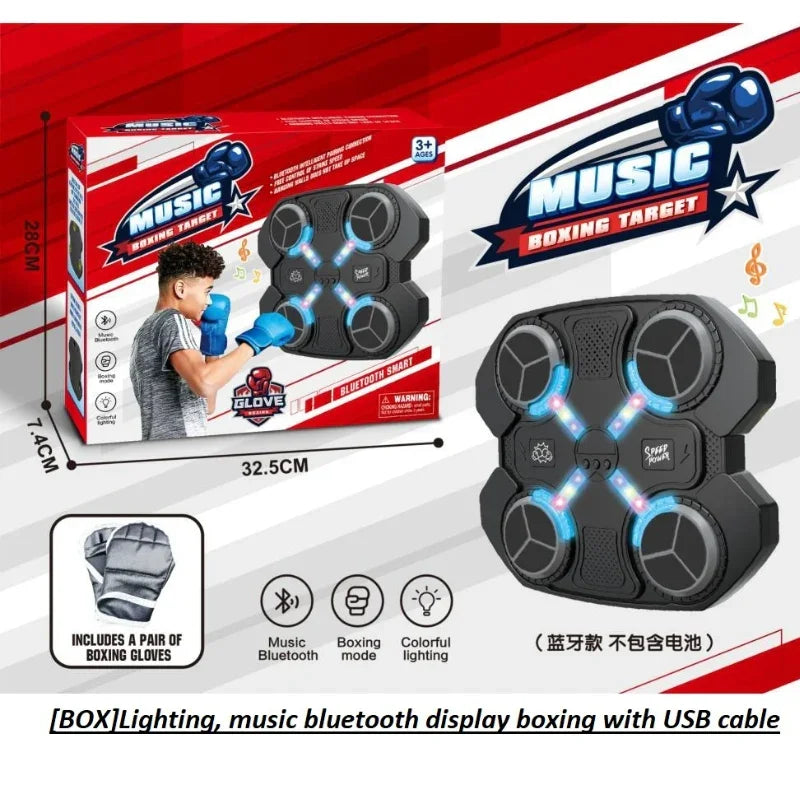 BoxerBeat Glow Arena – Electronic Interactive Boxing Game