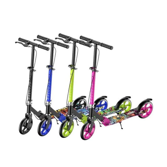 Kick Scooter for Adults – Foldable Design with Dual Brakes