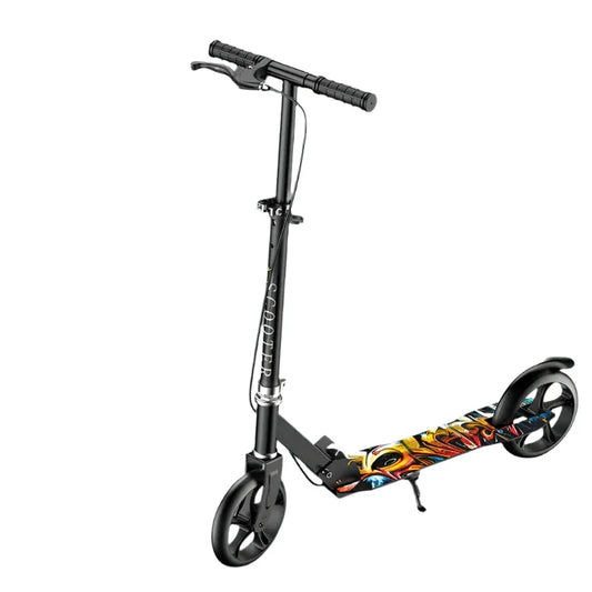 Kick Scooter for Adults – Foldable Design with Dual Brakes